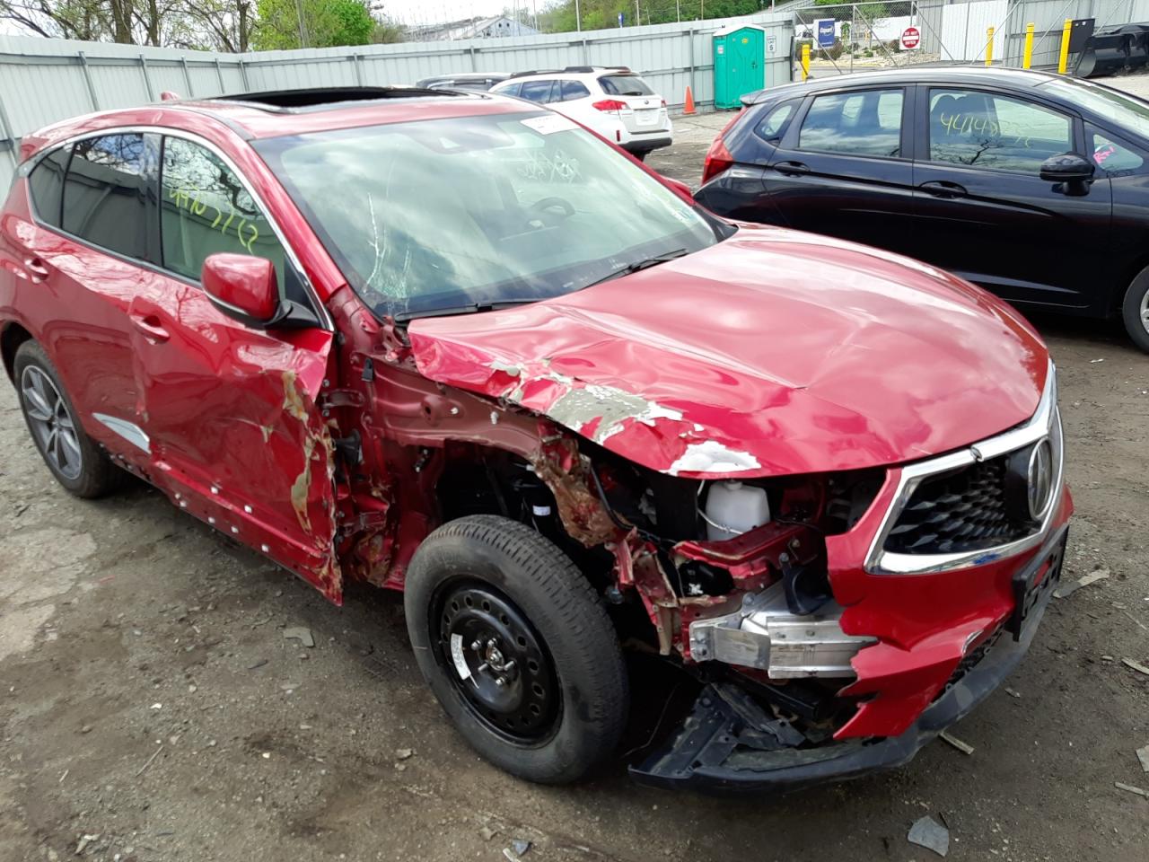 Photo 9 from auction – 2019 ACURA RDX TECHNO with VIN 5J8TC2H56KL001589