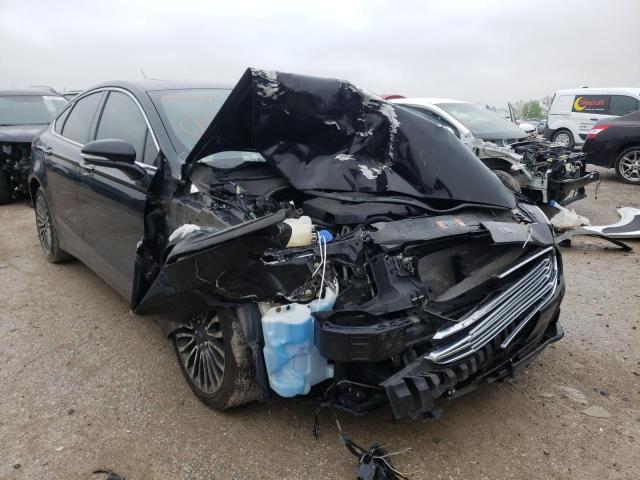FORD FUSION SE 2017 with VIN 3FA6P0HD8HR404940 - Photo from auction