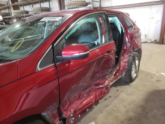 Photo 9 from auction – 2018 FORD EDGE SEL with VIN 2FMPK4J89JBB77890