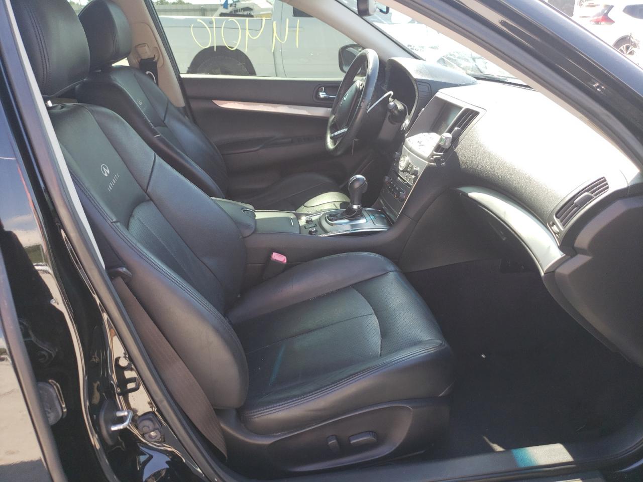 Photo 5 from auction – 2012 INFINITI G25 with VIN JN1DV6AR0CM862699