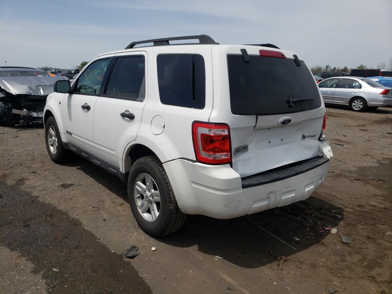 Photo 3 from auction – 2008 FORD ESCAPE HEV with VIN 1FMCU49H68KE43136
