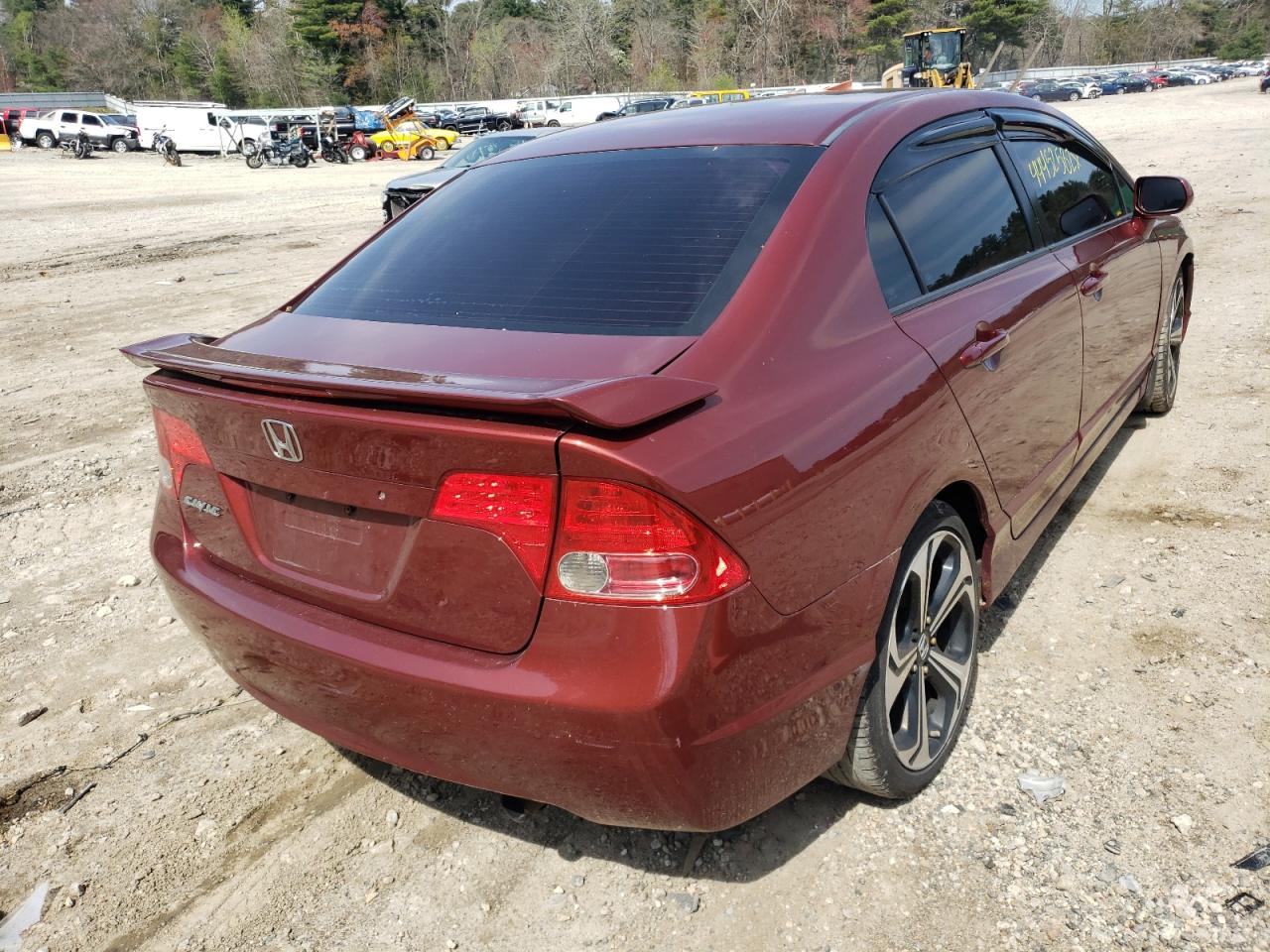 Photo 4 from auction – 2007 HONDA CIVIC SI with VIN 2HGFA55547H709952