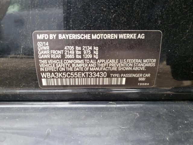 Photo 10 from auction – 2014 BMW 328 D XDRI with VIN WBA3K5C55EKT33430