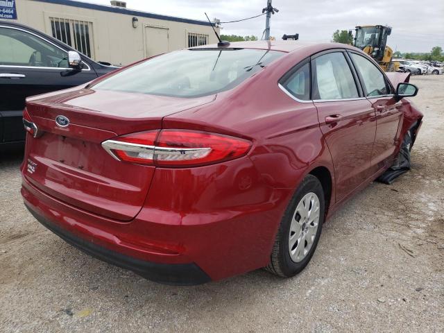 Photo 4 from auction – 2019 FORD FUSION S with VIN 3FA6P0G75KR161008
