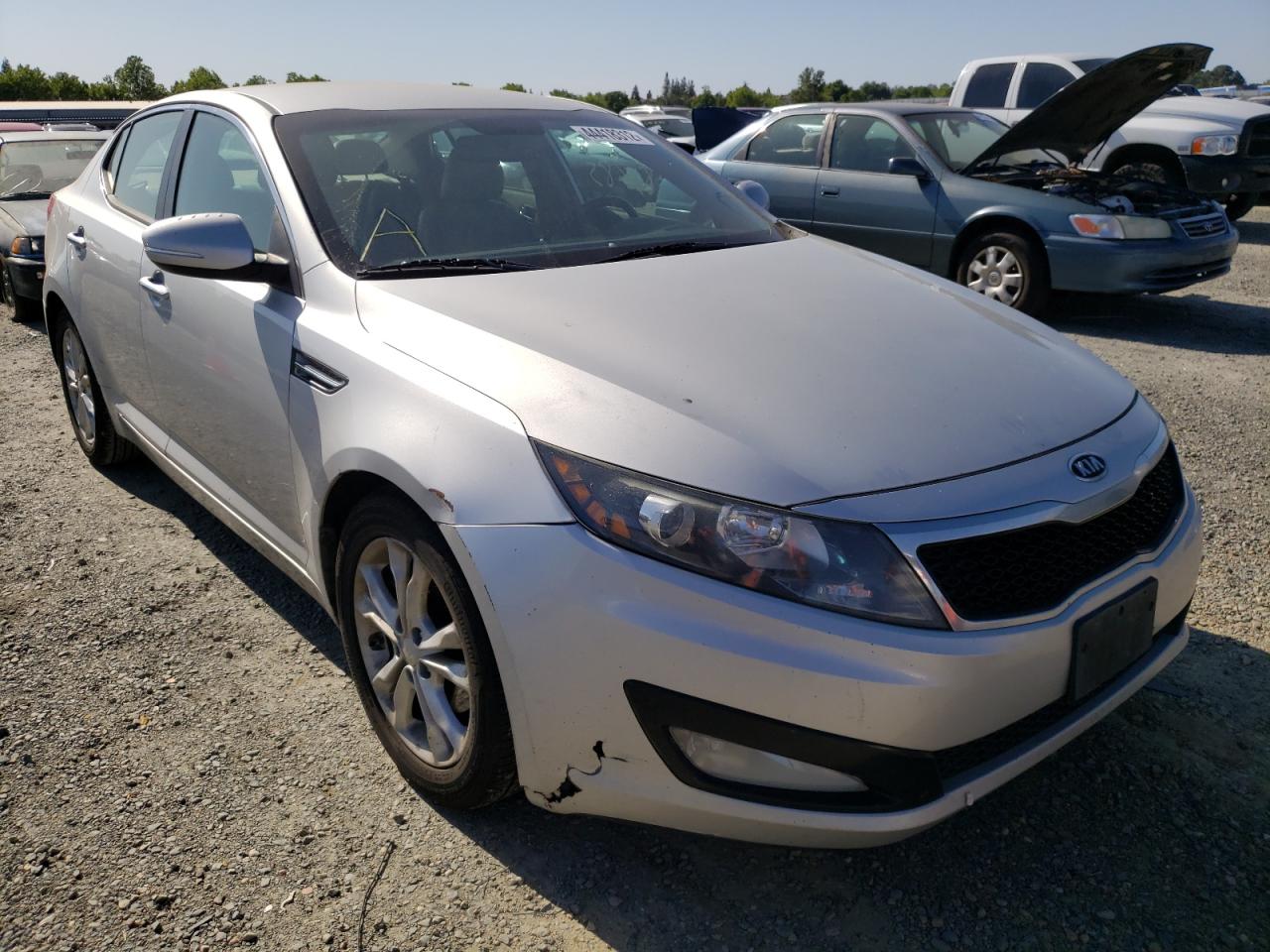 KIA OPTIMA EX 2012 with VIN 5XXGN4A72CG089902 - Photo from auction