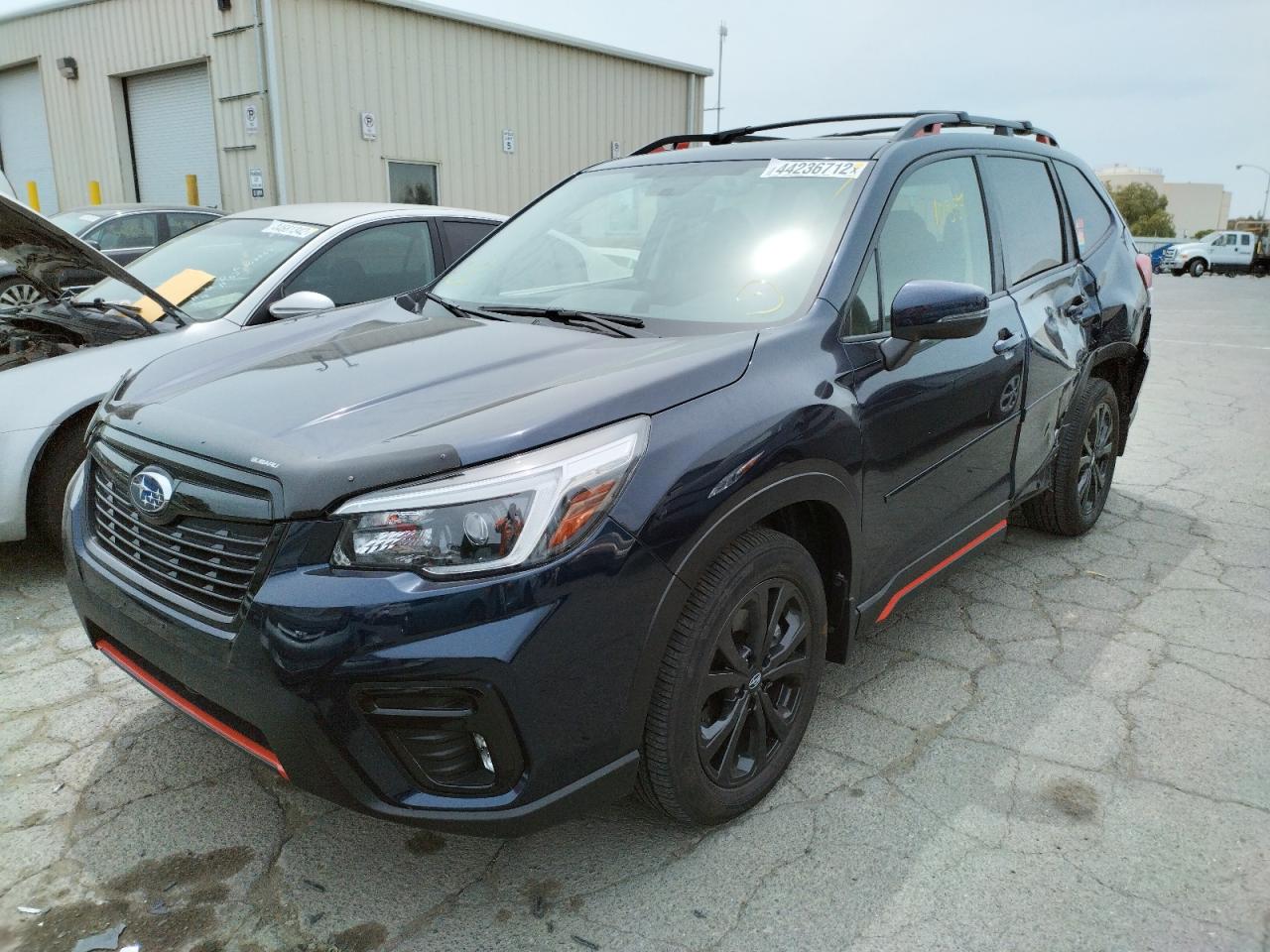 Photo 2 from auction – 2021 SUBARU FORESTER S with VIN JF2SKARC4MH519700