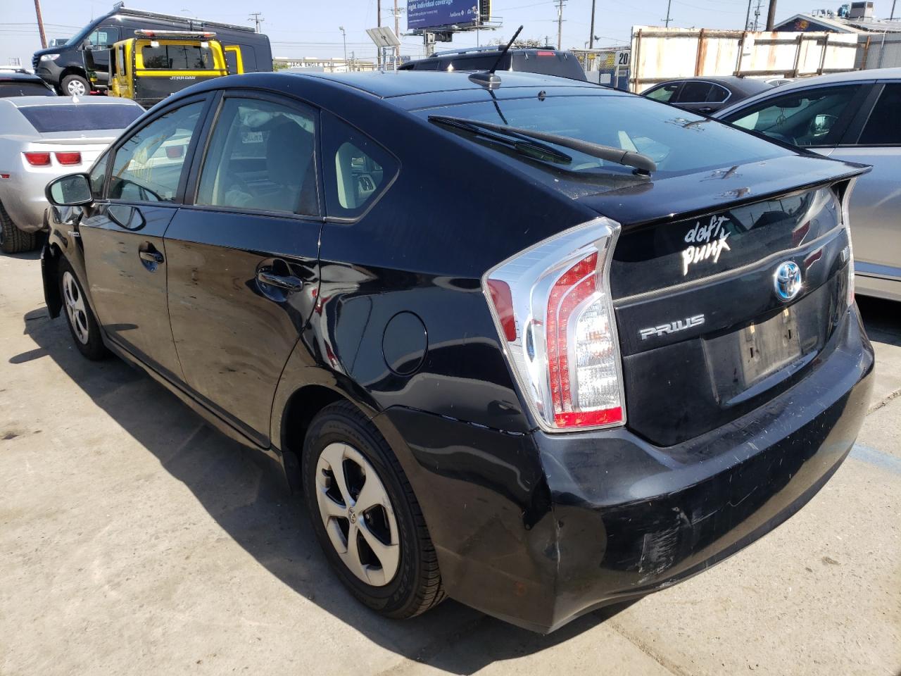 Photo 3 from auction – 2015 TOYOTA PRIUS with VIN JTDKN3DU8F0462680