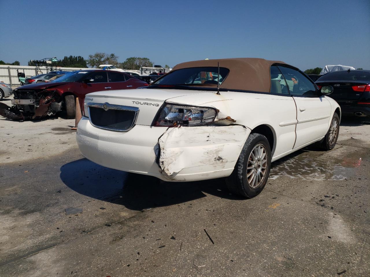 Photo 4 from auction – 2004 CHRYSLER SEBRING LX with VIN 1C3EL55R74N256568