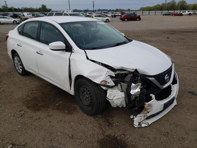 NISSAN SENTRA S 2017 with VIN 3N1AB7AP2HY344677 - Photo from auction