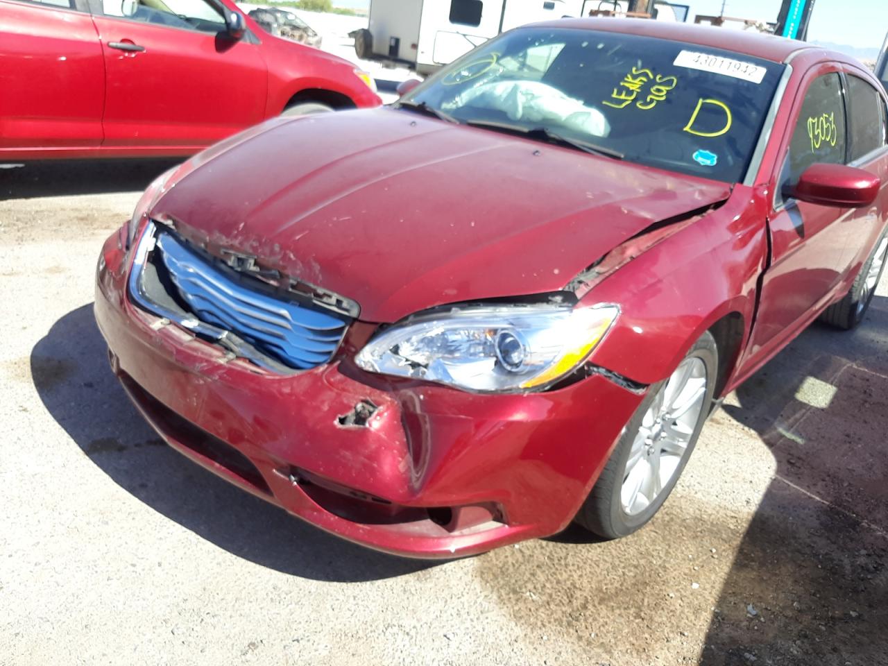 Photo 9 from auction – 2013 CHRYSLER 200 TOURIN with VIN 1C3CCBBG2DN531871