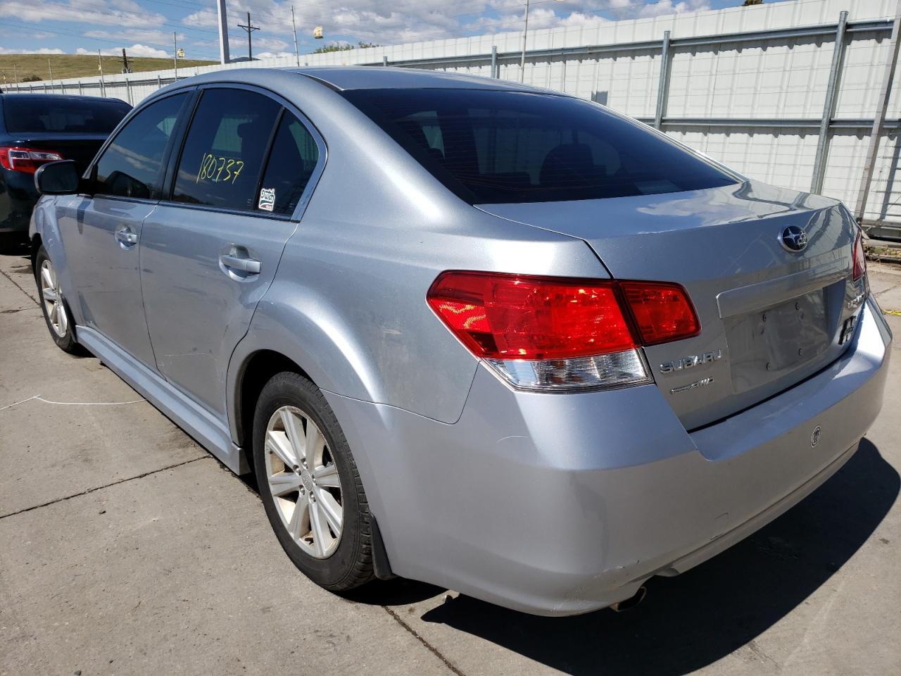 Photo 3 from auction – 2012 SUBARU LEGACY 2.5 with VIN 4S3BMCC69C3026078