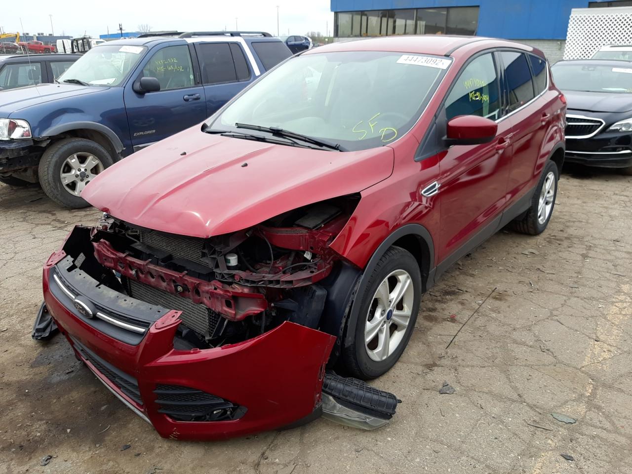 Photo 2 from auction – 2013 FORD ESCAPE SE with VIN 1FMCU0G91DUB32068