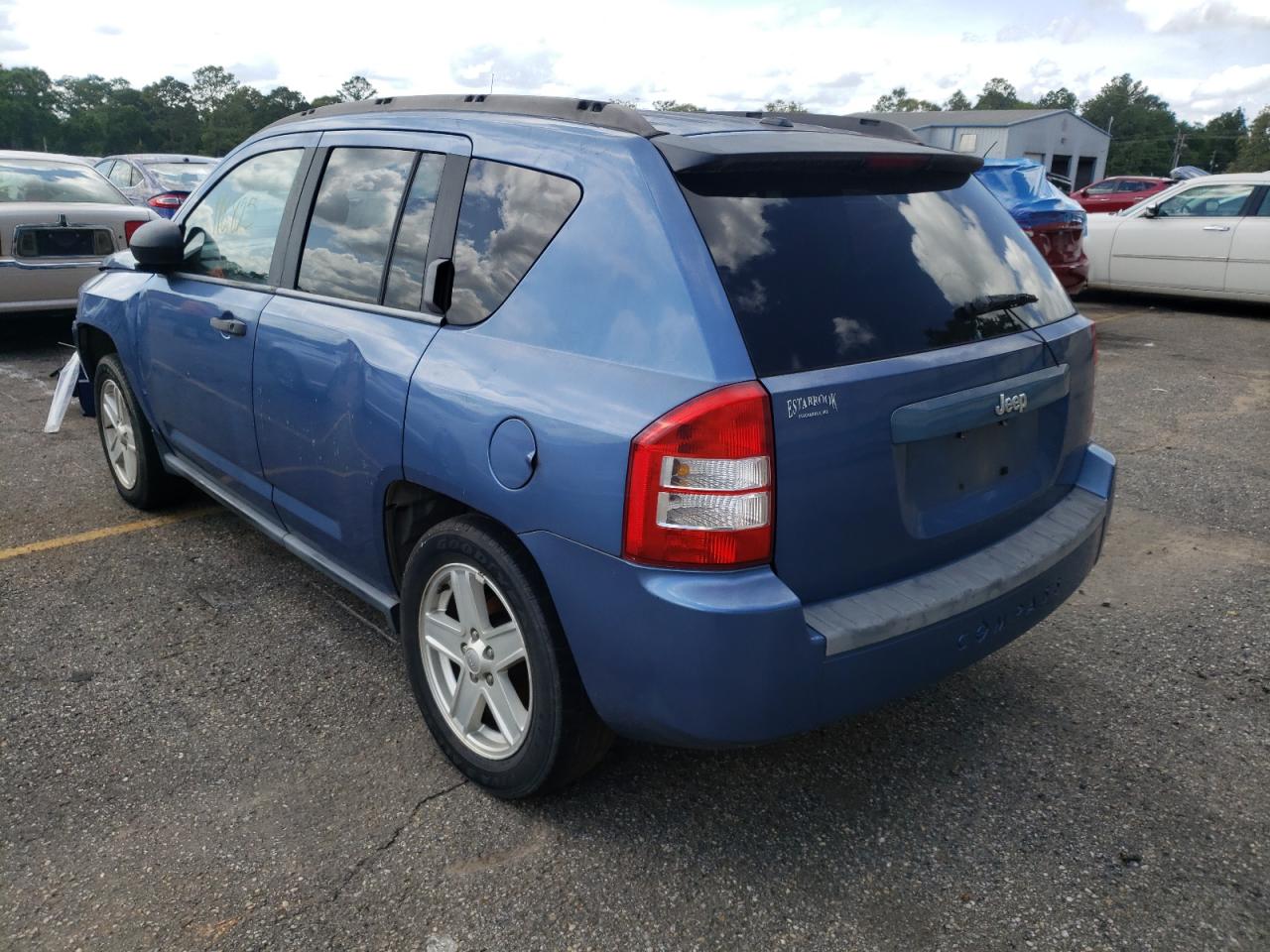 Photo 3 from auction – 2007 JEEP COMPASS with VIN 1J8FT47W07D221872