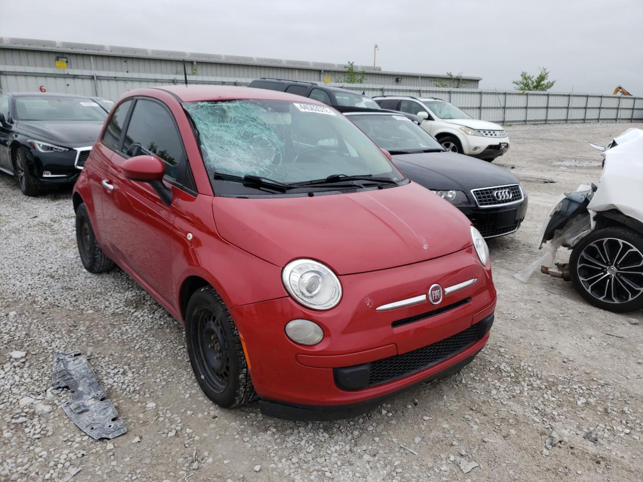 FIAT 500 POP 2013 with VIN 3C3CFFAR7DT664854 - Photo from auction