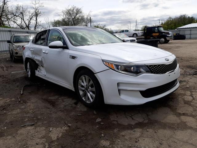 KIA OPTIMA EX 2017 with VIN 5XXGU4L31HG150970 - Photo from auction