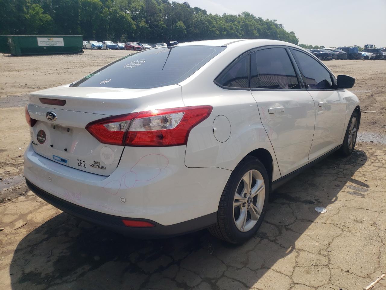Photo 4 from auction – 2013 FORD FOCUS SE with VIN 1FADP3F24DL253341