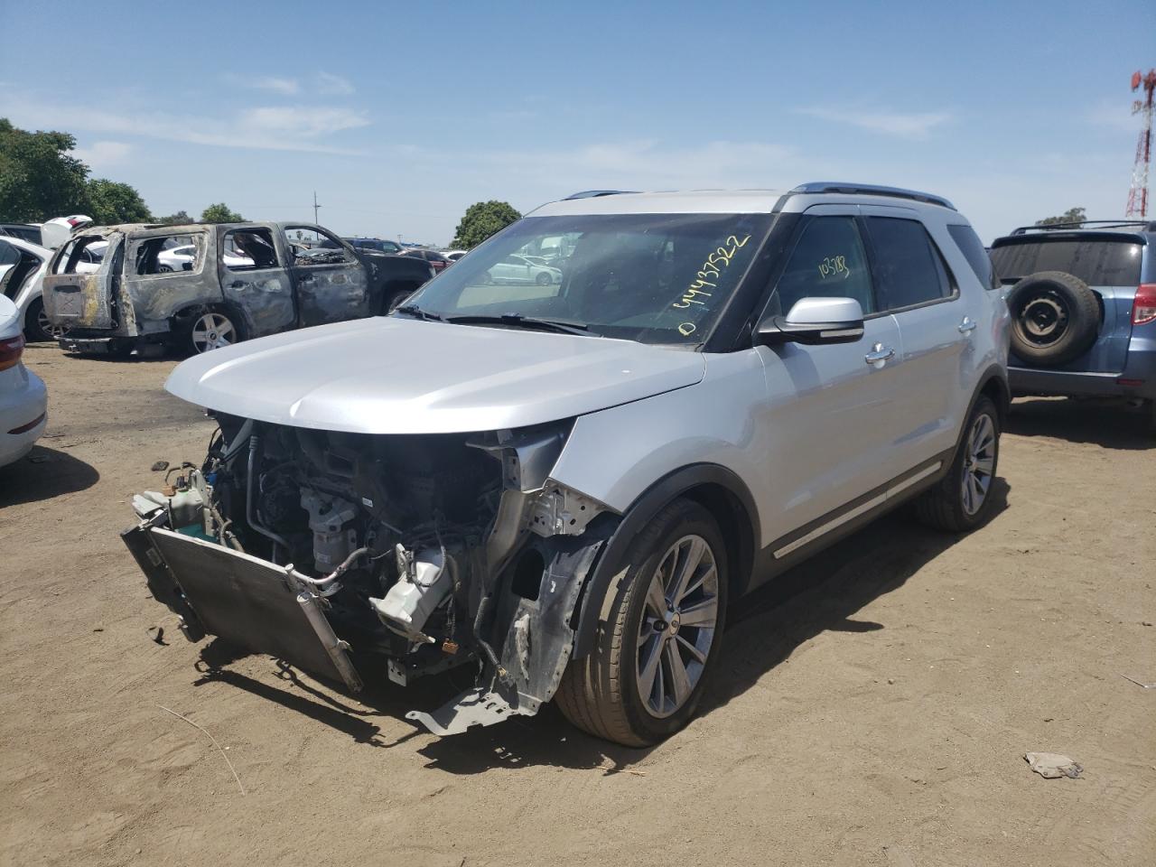 Photo 2 from auction – 2018 FORD EXPLORER L with VIN 1FM5K7F84JGA37871
