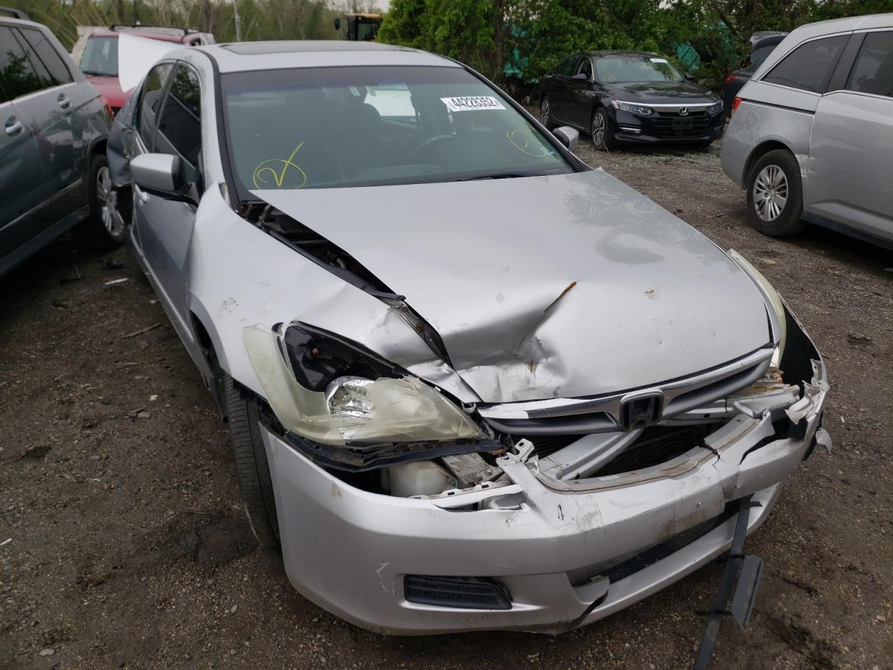 Photo 7 from auction – 2007 HONDA ACCORD EX with VIN 1HGCM66517A031822