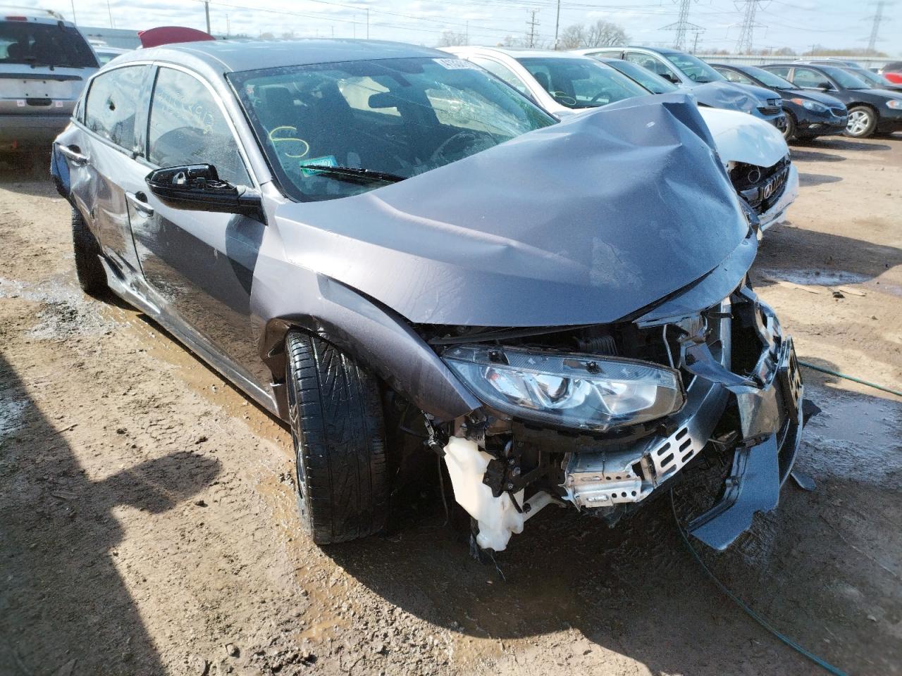 HONDA CIVIC LX 2016 with VIN 19XFC2F52GE003595 - Photo from auction