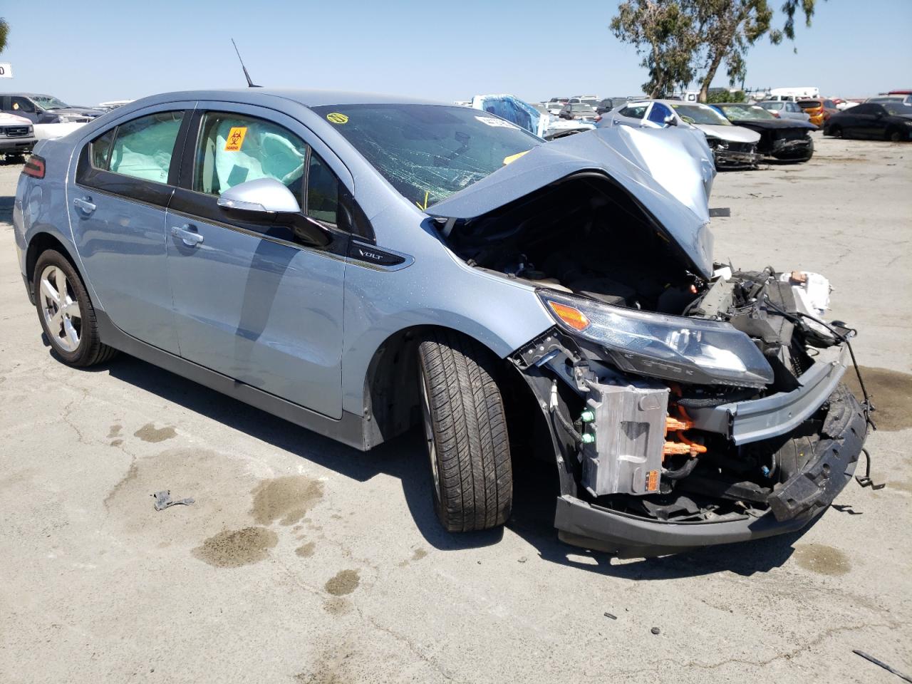 CHEVROLET VOLT 2014 with VIN 1G1RC6E43EU167281 - Photo from auction