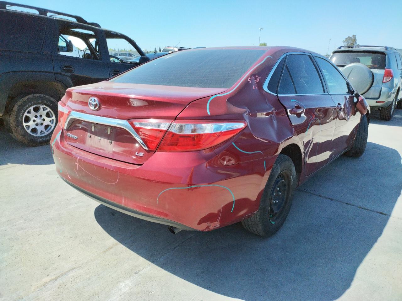 Photo 4 from auction – 2017 TOYOTA CAMRY LE with VIN 4T1BF1FK3HU737599
