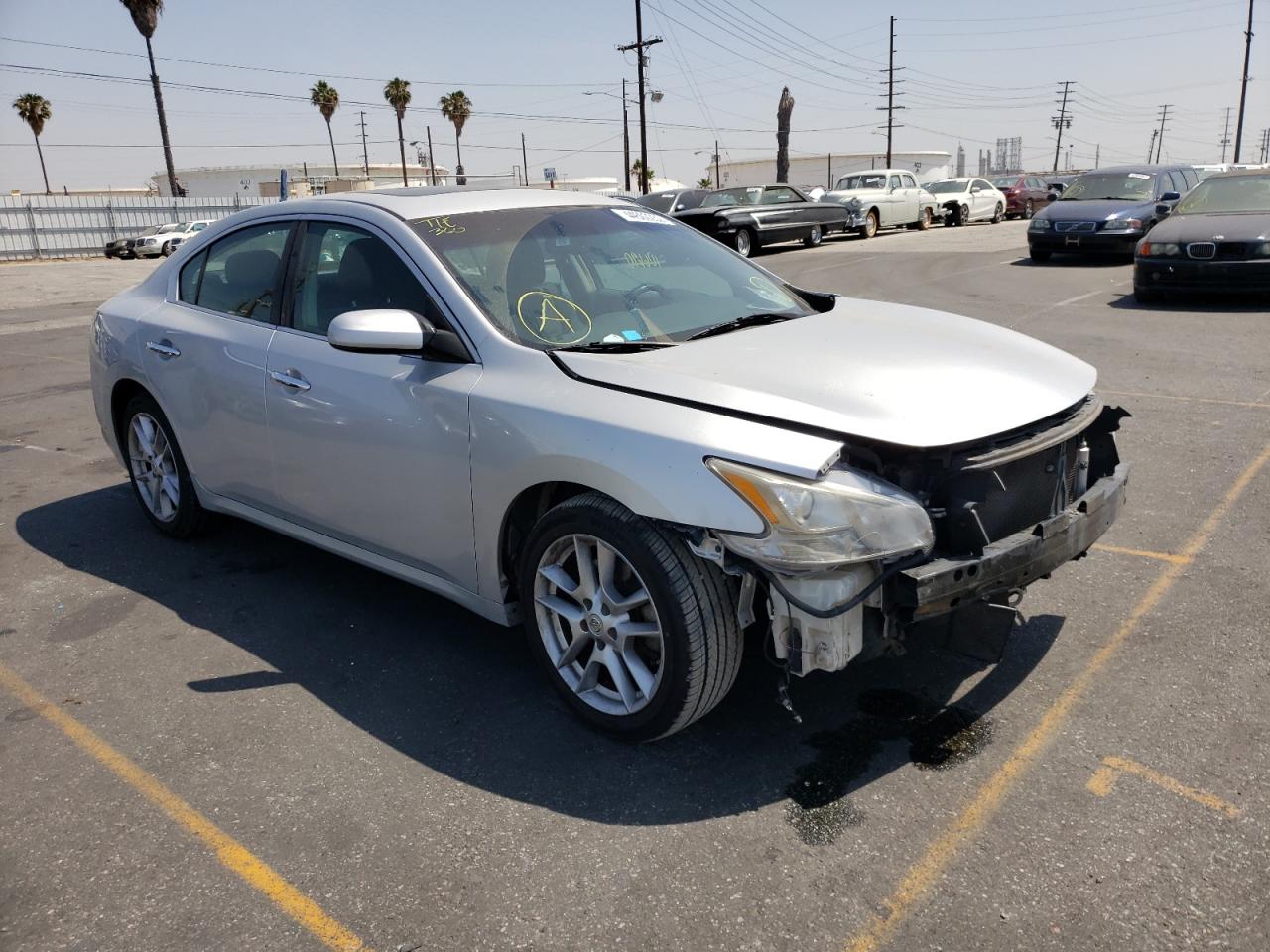 NISSAN MAXIMA S 2014 with VIN 1N4AA5AP2EC443479 - Photo from auction