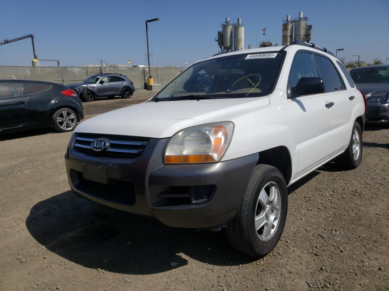 Photo 2 from auction – 2008 KIA SPORTAGE L with VIN KNDJF724887530232