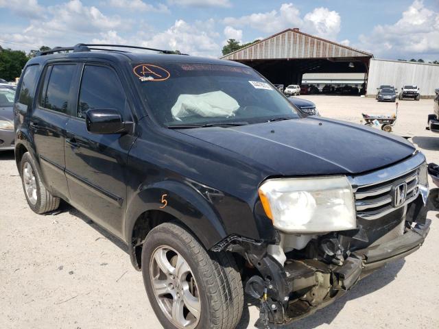 HONDA PILOT EXL 2013 with VIN 5FNYF3H52DB025122 - Photo from auction