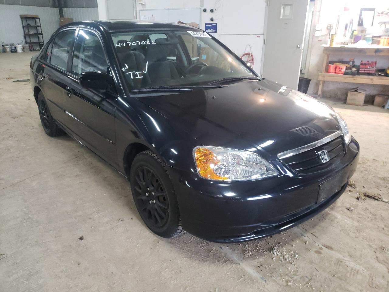 HONDA CIVIC EX 2003 with VIN 2HGES26873H545378 - Photo from auction