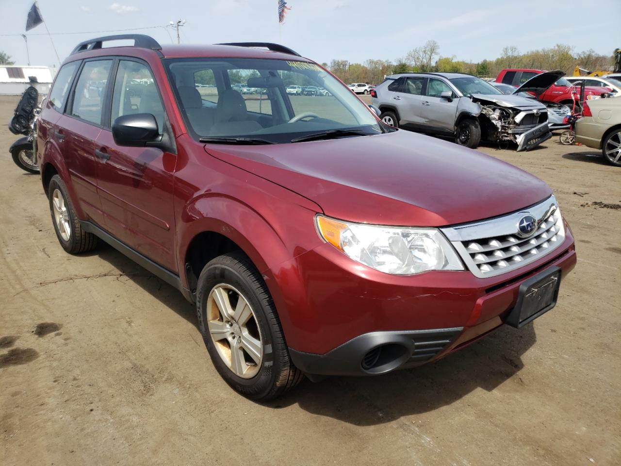 SUBARU FORESTER 2 2012 with VIN JF2SHABCXCH427420 - Photo from auction