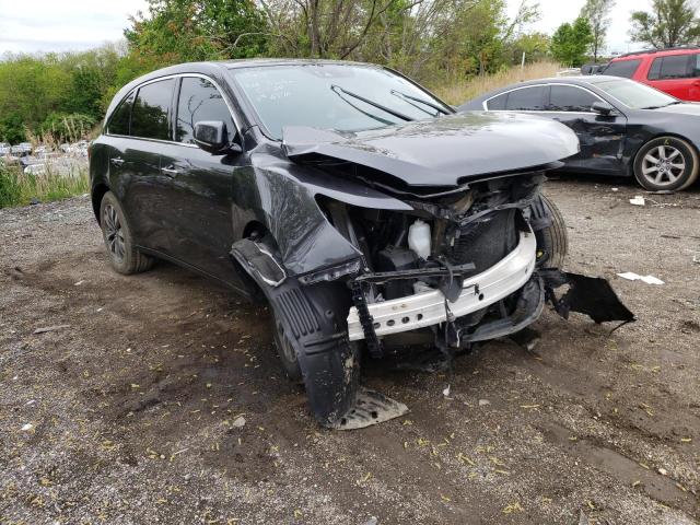 ACURA MDX TECHNO 2016 with VIN 5FRYD4H48GB046370 - Photo from auction
