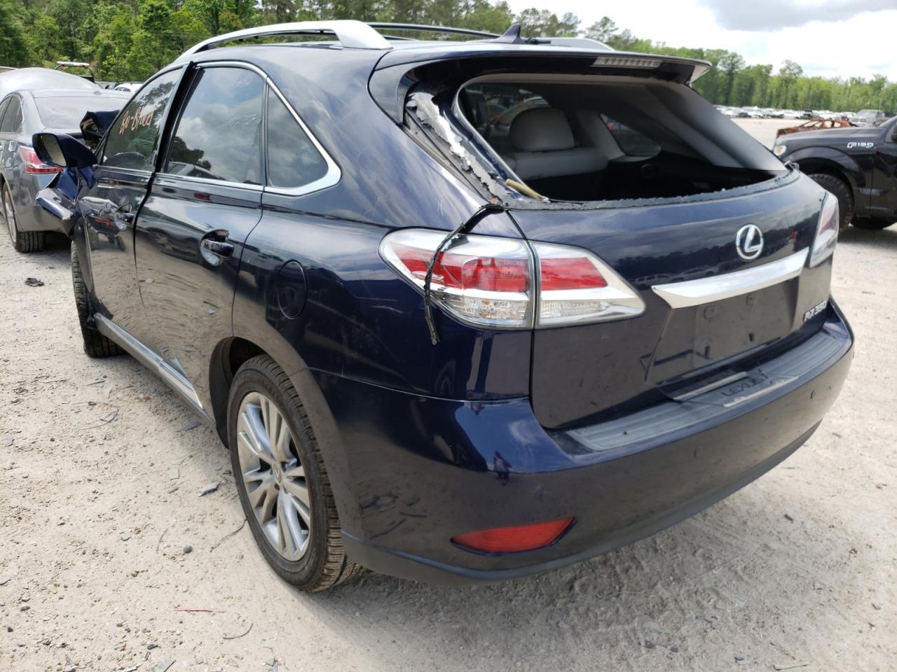 Photo 3 from auction – 2013 LEXUS RX 350 BAS with VIN 2T2BK1BA7DC207913