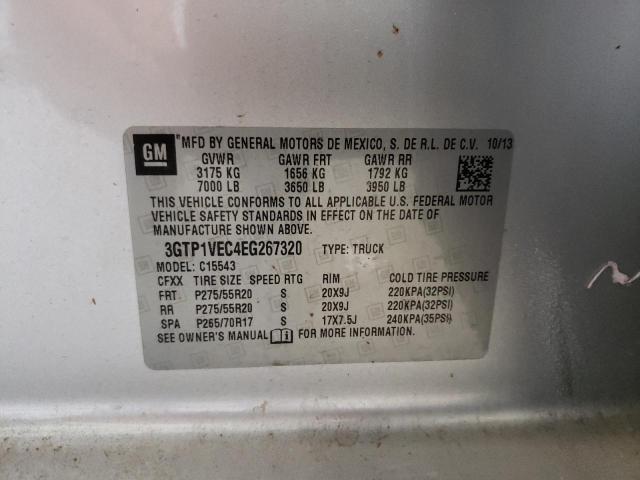 Photo 10 from auction – 2014 GMC SIERRA C15 with VIN 3GTP1VEC4EG267320