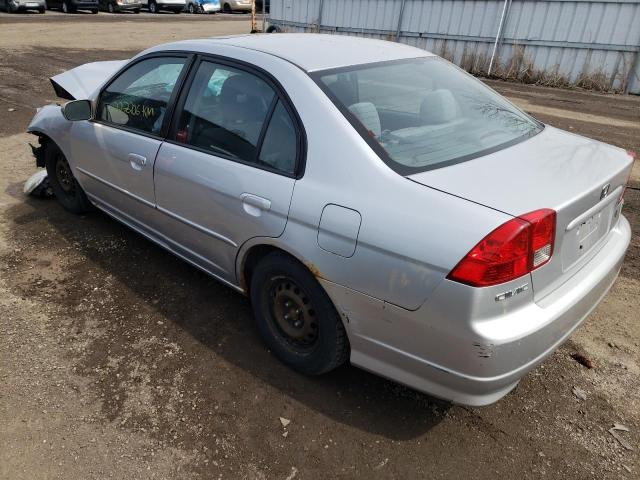 Photo 3 from auction – 2005 HONDA CIVIC EX with VIN 2HGES16825H032259