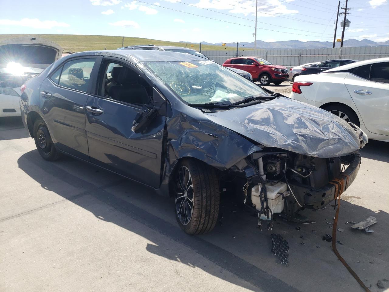 TOYOTA COROLLA L 2016 with VIN 2T1BURHE9GC675380 - Photo from auction