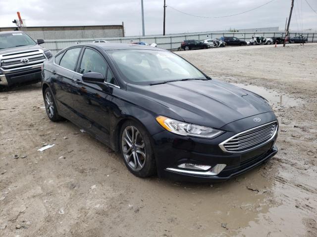 FORD FUSION S 2017 with VIN 3FA6P0G7XHR378269 - Photo from auction