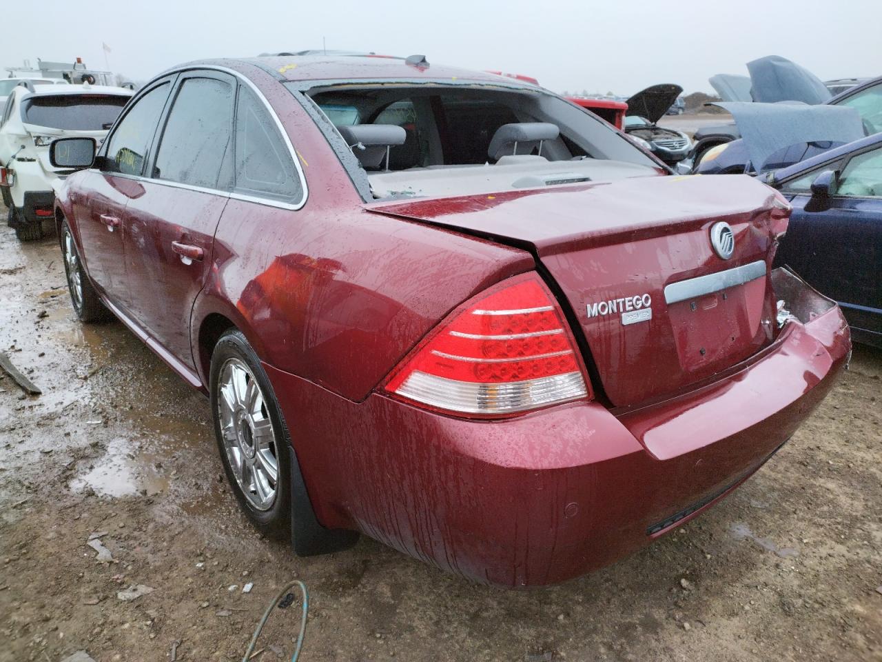Photo 3 from auction – 2007 MERCURY MONTEGO PR with VIN 1MEHM42107G612963