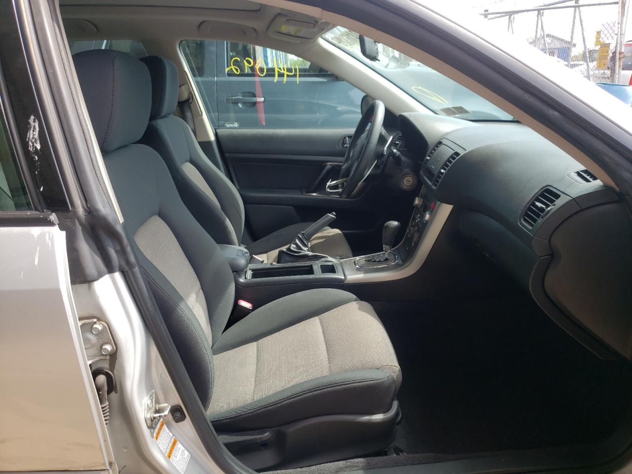 Photo 5 from auction – 2007 SUBARU LEGACY 2.5 with VIN 4S3BP616777336384