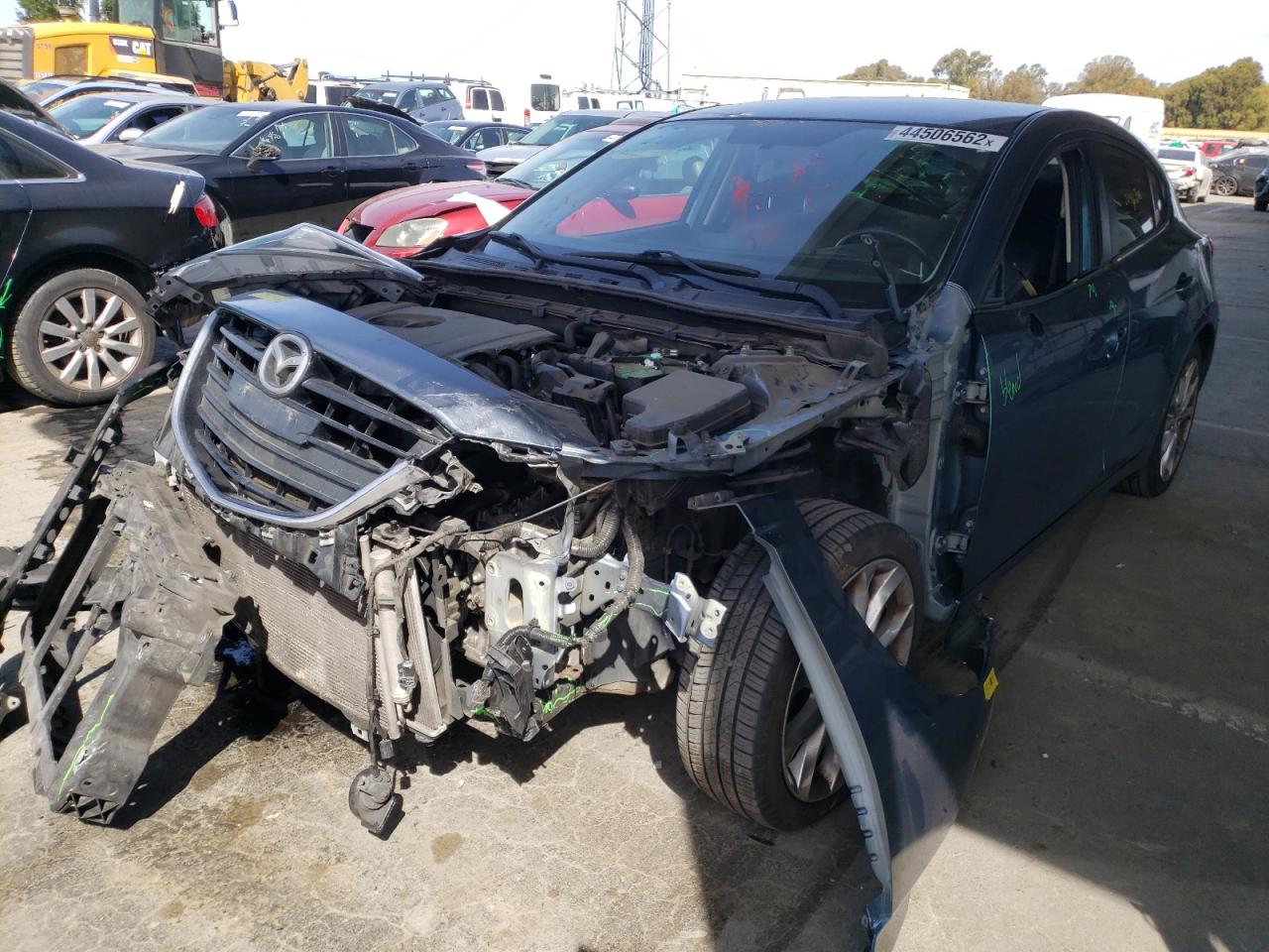Photo 9 from auction – 2014 MAZDA 3 TOURING with VIN JM1BM1L30E1117023