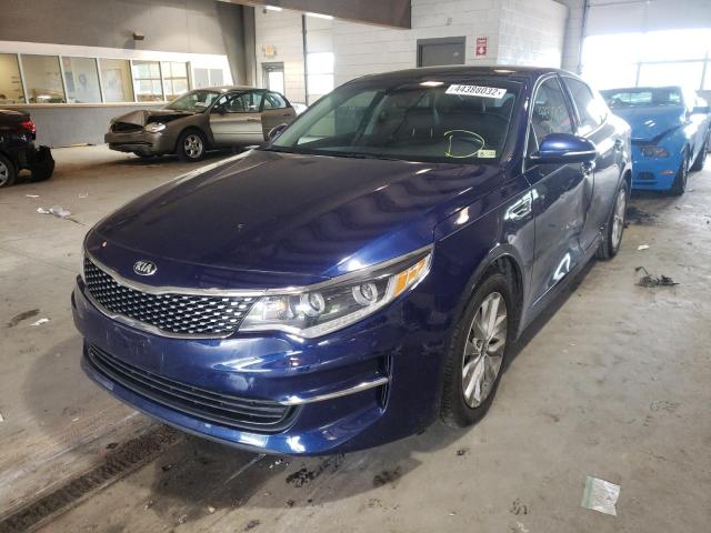 Photo 2 from auction – 2016 KIA OPTIMA EX with VIN 5XXGU4L37GG087100