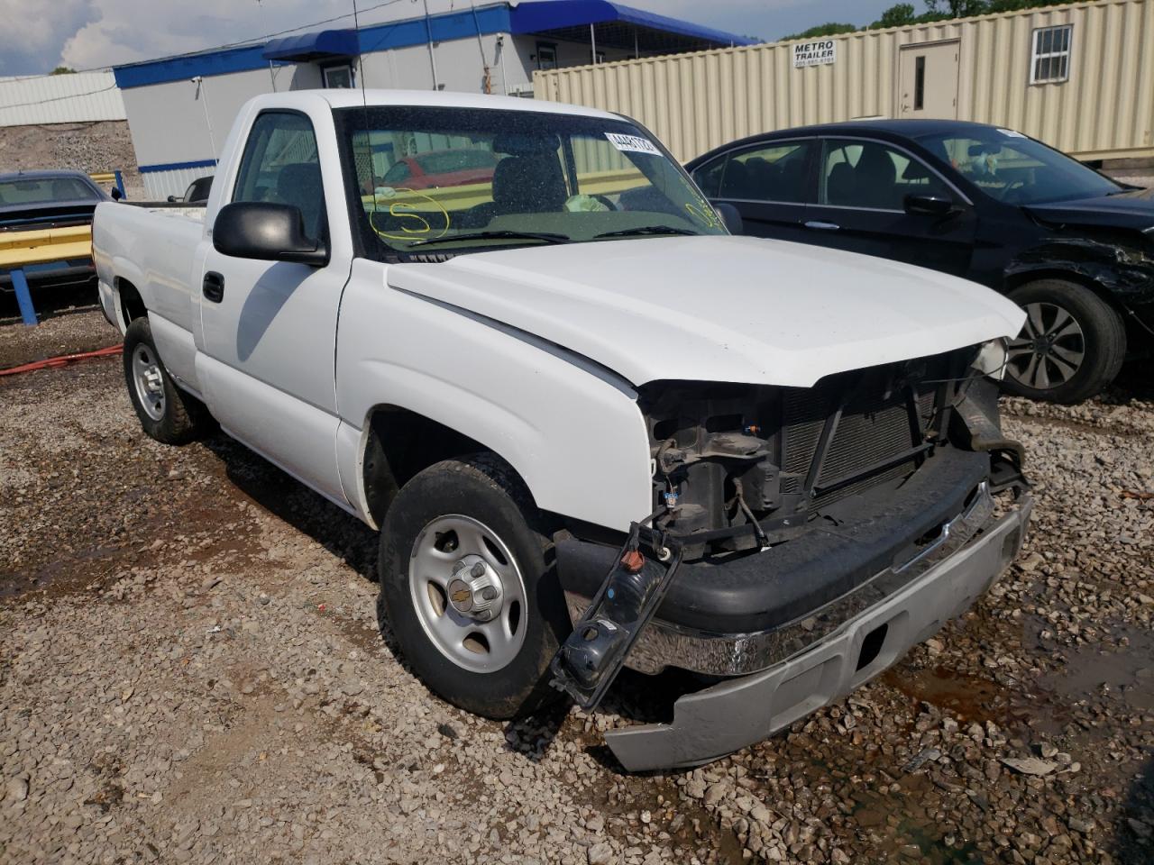 CHEVROLET SILVERADO 2003 with VIN 1GCEC14X43Z330735 - Photo from auction