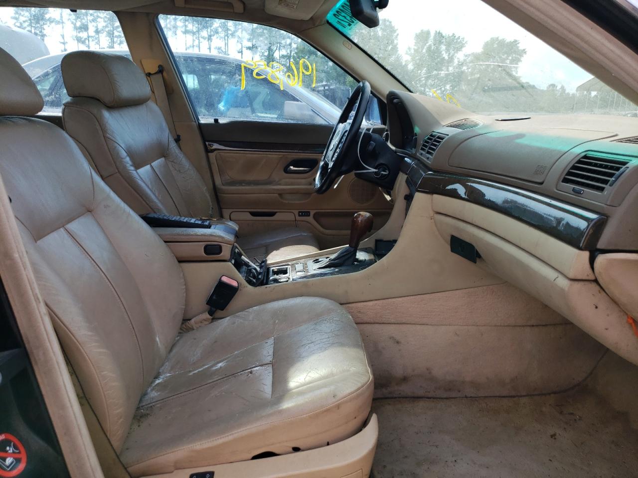Photo 5 from auction – 1998 BMW 740 IL with VIN WBAGJ8322WDM10546