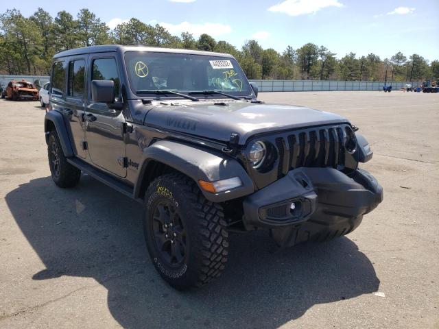 JEEP WRANGLER U 2021 with VIN 1C4HJXDN7MW736192 - Photo from auction