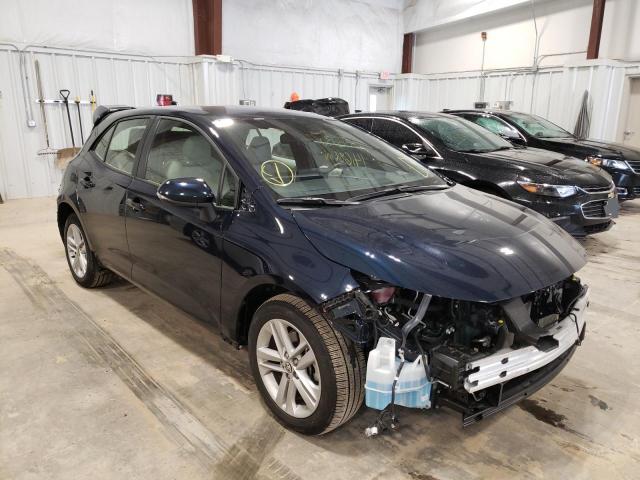 TOYOTA COROLLA SE 2019 with VIN JTNK4RBE5K3067362 - Photo from auction