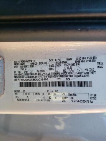 Photo 10 from auction – 2013 FORD ESCAPE with VIN 1FMCU0GX8DUC38466