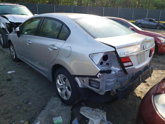 Photo 3 from auction – 2014 HONDA CIVIC LX with VIN 19XFB2F59EE220626