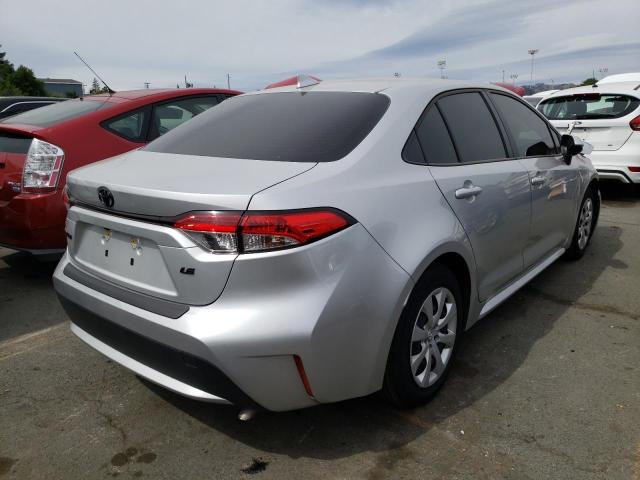 Photo 4 from auction – 2022 TOYOTA COROLLA LE with VIN JTDEPMAE7NJ201687