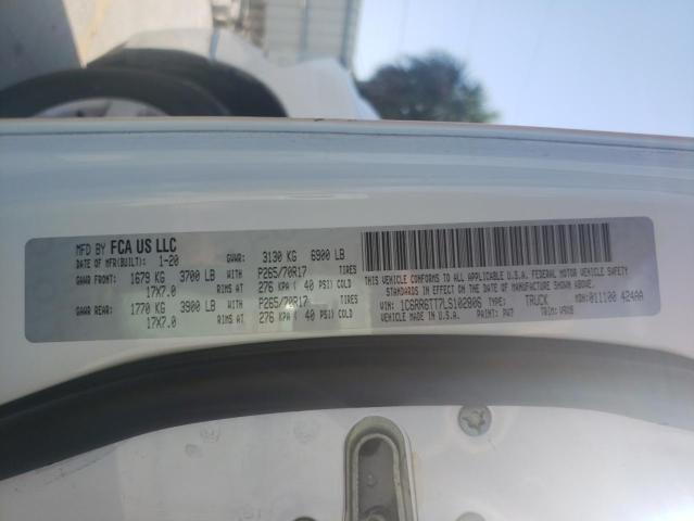 Photo 10 from auction – 2020 RAM 1500 CLASS with VIN 1C6RR6TT7LS102806
