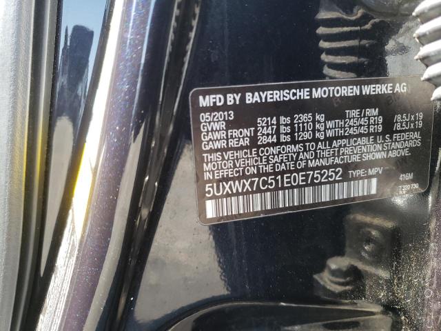 Photo 10 from auction – 2014 BMW X3 XDRIVE3 with VIN 5UXWX7C51E0E75252