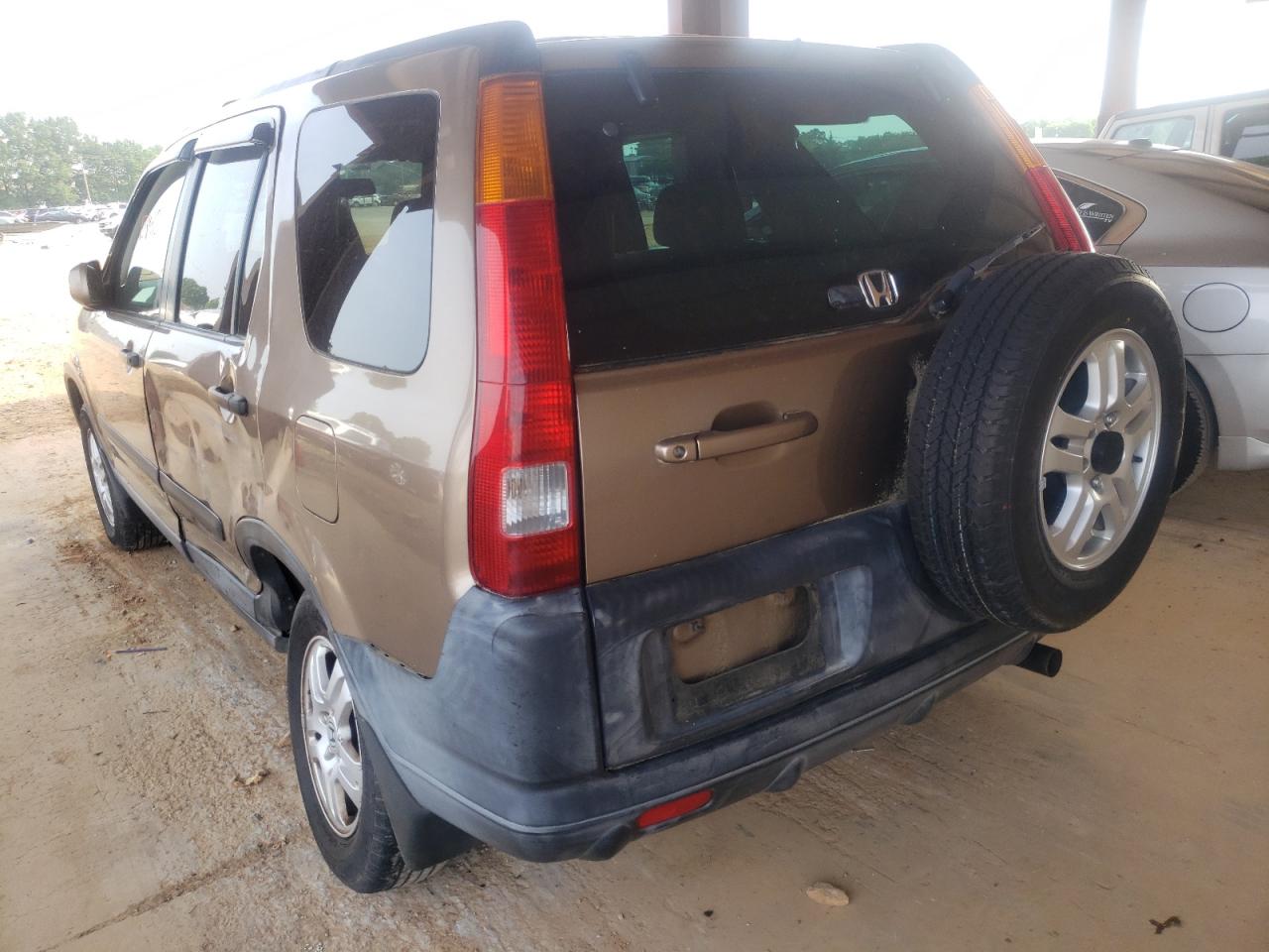 Photo 3 from auction – 2002 HONDA CR-V EX with VIN SHSRD788X2U011616